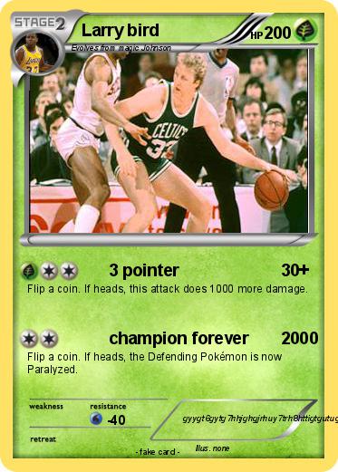 Pokemon Larry bird