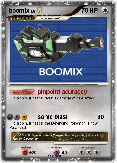 Pokemon boomix