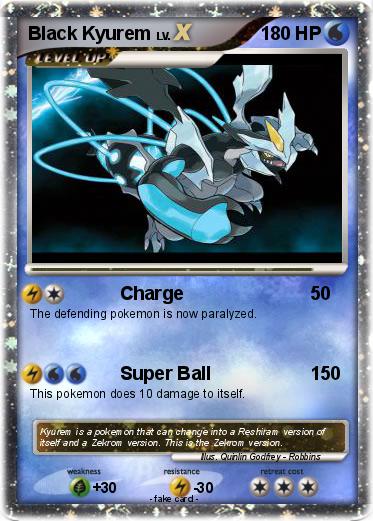 Pokemon Black Kyurem