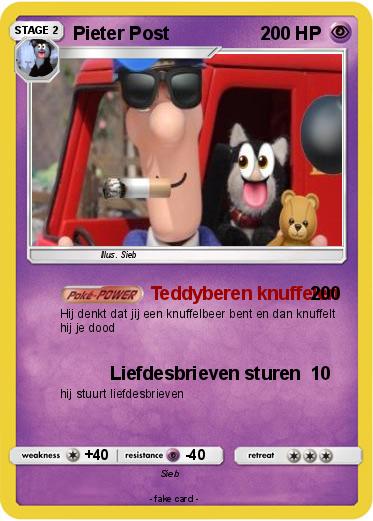 Pokemon Pieter Post