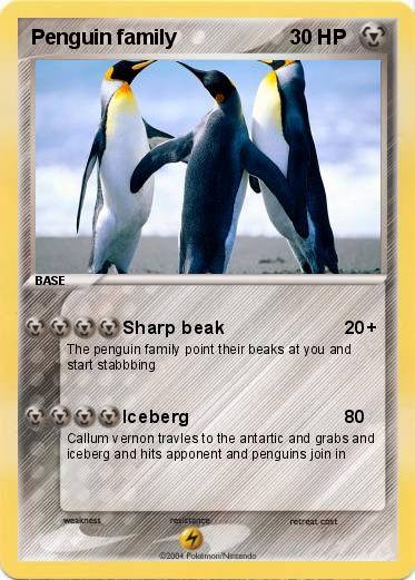 Pokemon Penguin family