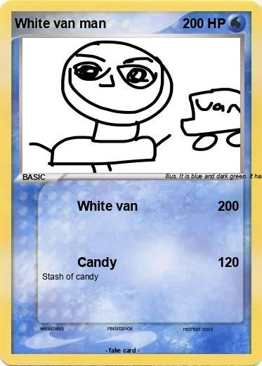Pokemon White van man