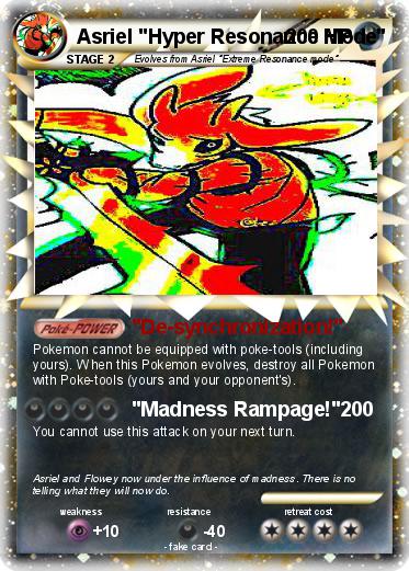 Pokemon Asriel "Hyper Resonance Mode"