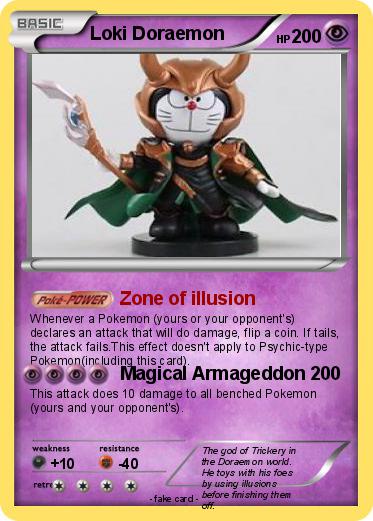 Pokemon Loki Doraemon