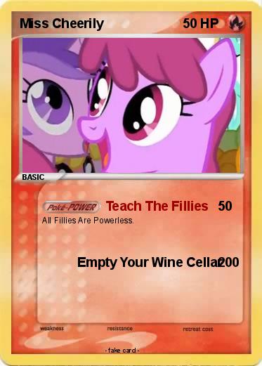 Pokemon Miss Cheerily