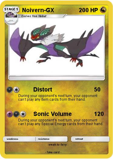 Pokemon Noivern-GX