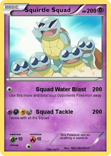 Pokemon Squirtle Squad