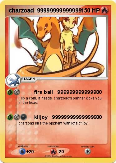 Pokemon charzoad  99999999999999       