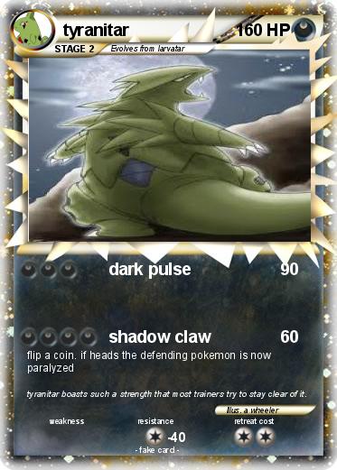 Pokemon tyranitar