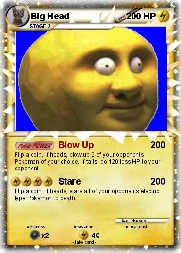 Pokemon Big Head