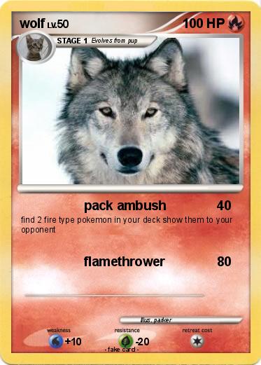 Pokemon wolf