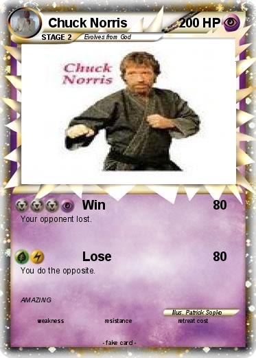 Pokemon Chuck Norris