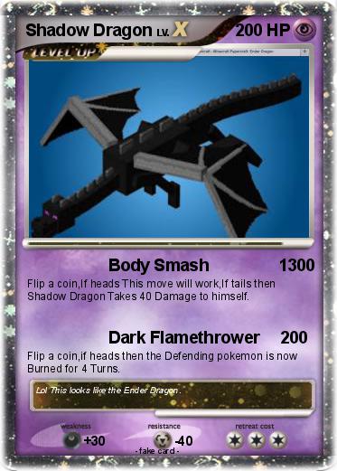 Pokemon Shadow Dragon