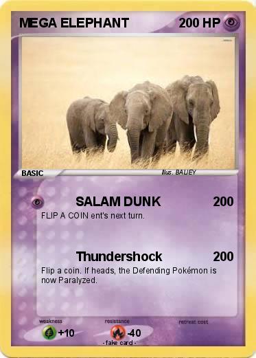 Pokemon MEGA ELEPHANT