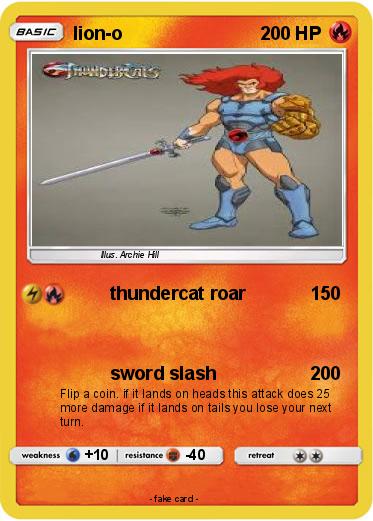 Pokemon lion-o