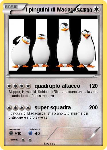 Pokemon I pinguini di Madagascar