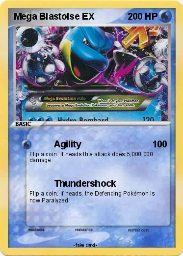 Pokemon Mega Blastoise EX
