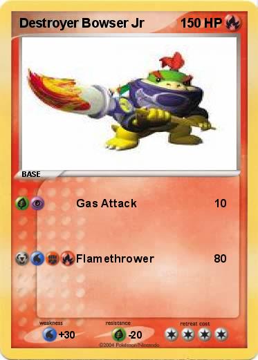 Pokemon Destroyer Bowser Jr