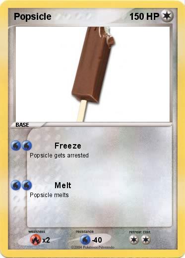 Pokemon Popsicle