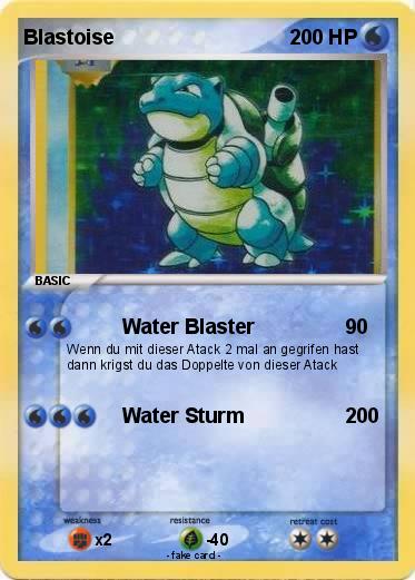 Pokemon Blastoise