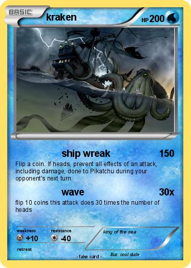 Pokemon kraken