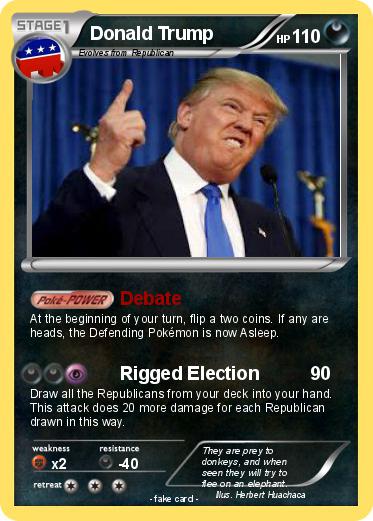 Pokemon Donald Trump
