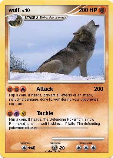 Pokemon wolf