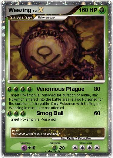 Pokemon Weezing