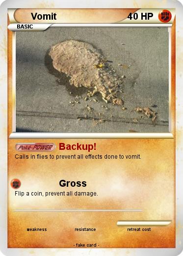 Pokemon Vomit
