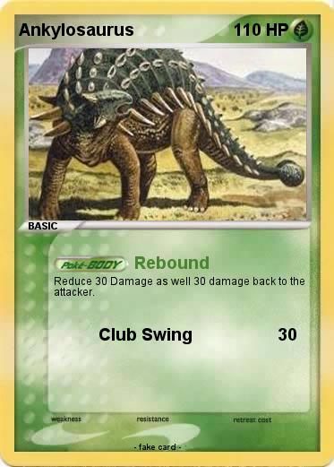 Pokemon Ankylosaurus
