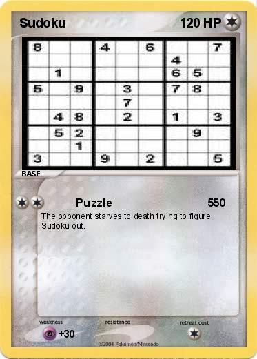Pokemon Sudoku