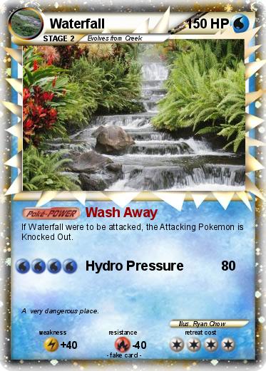Pokemon Waterfall