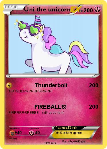 Pokemon Uni the unicorn