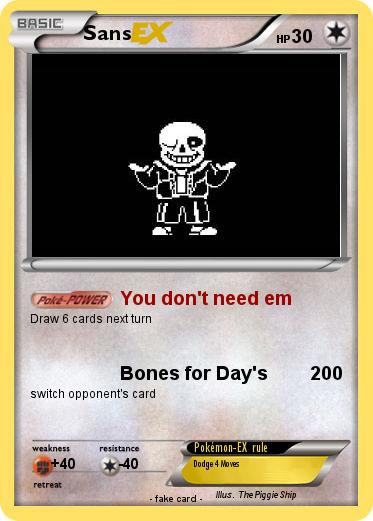 Pokemon Sans