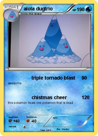 Pokemon alola dugtrio