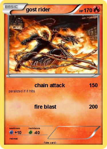 Pokemon gost rider