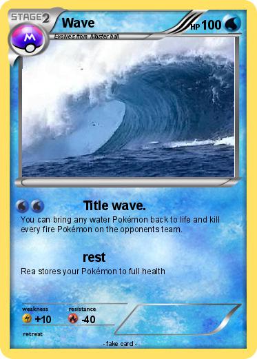 Pokemon Wave