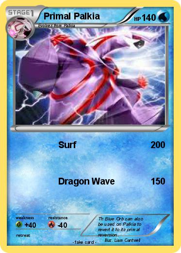 Pokemon Primal Palkia