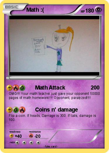 Pokemon Math :(
