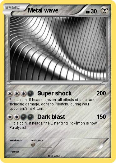 Pokemon Metal wave
