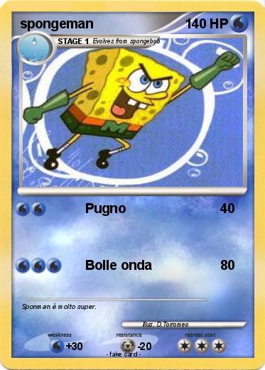 Pokemon spongeman