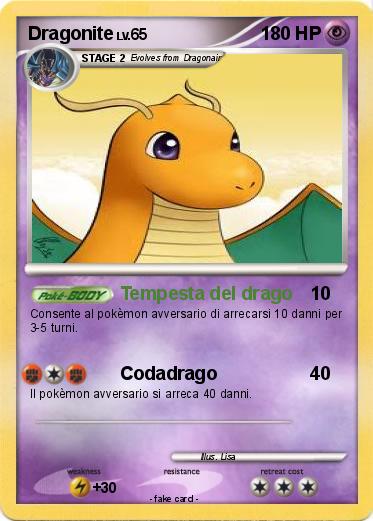 Pokemon Dragonite