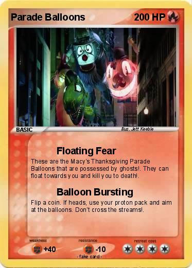 Pokemon Parade Balloons