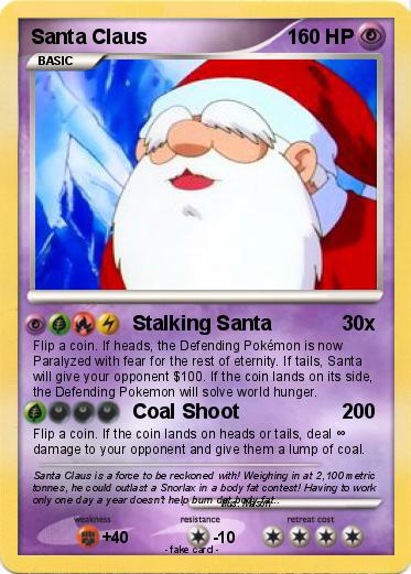 Pokemon Santa Claus Pokemon Santa Claus