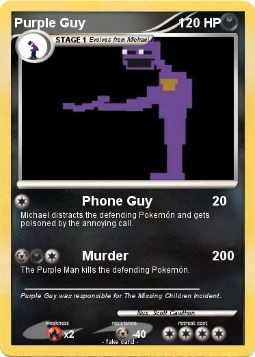 Pokemon Purple Guy