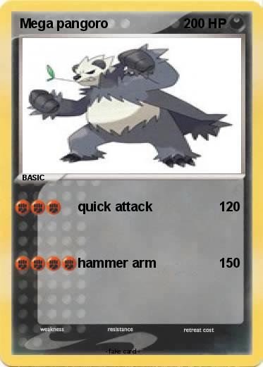 Pokemon Mega pangoro