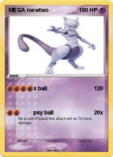 Pokemon MEGA mewtwo