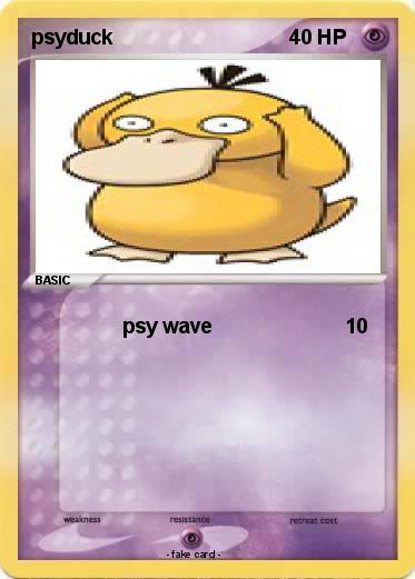 Pokemon psyduck