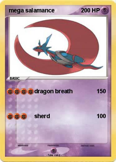 Pokemon mega salamance