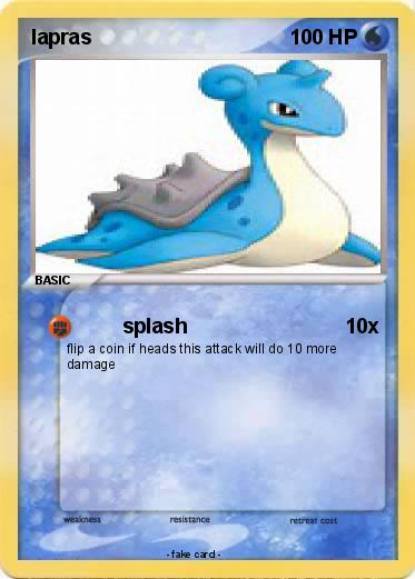 Pokemon lapras